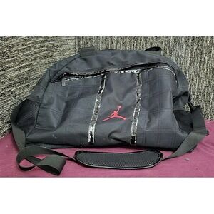 Jordan Jumpman Duffel Bag 🏀 Black & Red Logo – 2009 – READ 🔥